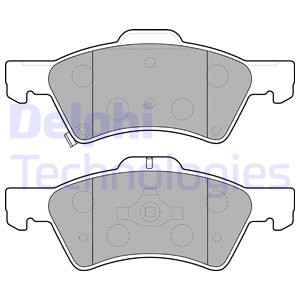 Klocki hamulcowe JEEP DODGE CHRYSLER'01- LP1693