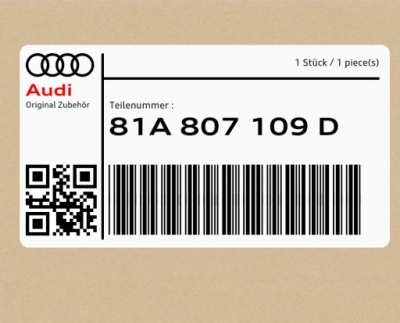 Балка бампера audi q2 фото №1