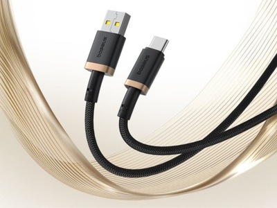 Kabel USB - USB-C BASEUS Dura Fast Charging 60W 1 m Czarny