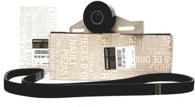 Оригінальний номер renault натягувач+ ремінь dacia logan 1.4 1.6 фото №1