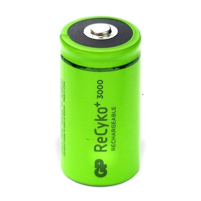 Akumulatorek C R14 LR14 GP ReCyko+ 3000mAh Ni-MH