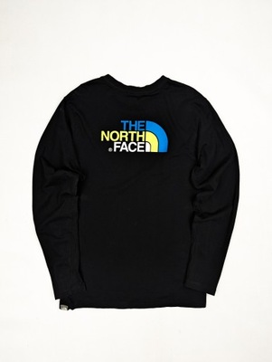 The North Face czarny longsleeve L logo