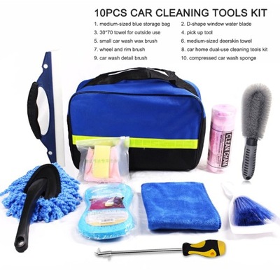 10/7/8 Pcs Car Cleaning Tools Kit Car Wash Tools