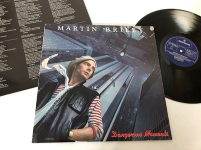 Martin Briley – Dangerous Moments ~~LP 4570 Rock