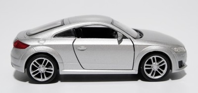 WELLY MODEL 2014 AUDI TT COUPE 1:34 srebrne