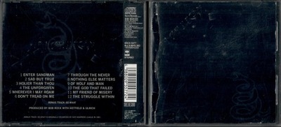 Metallica - Black Album CD Album JAPAN bez OBI