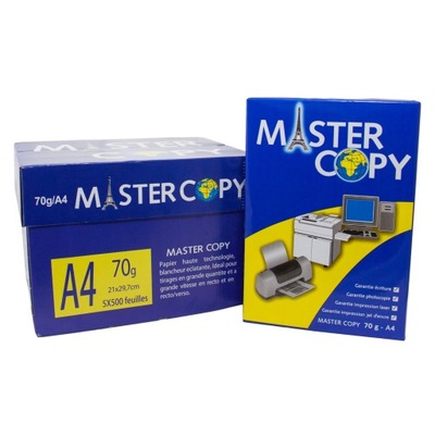 Papier biurowy Master Copy format A4 2500 arkuszy