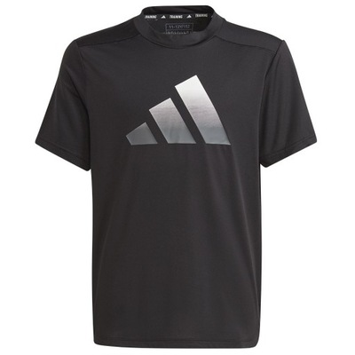 140 cm Koszulka adidas TI Tee Jr IJ6417 czarny 140 cm