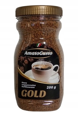 Kawa rozpuszczalna Amato Gusto 200g