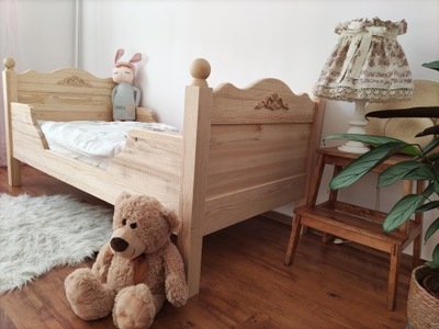 łóżko vintage retro dla dzieci