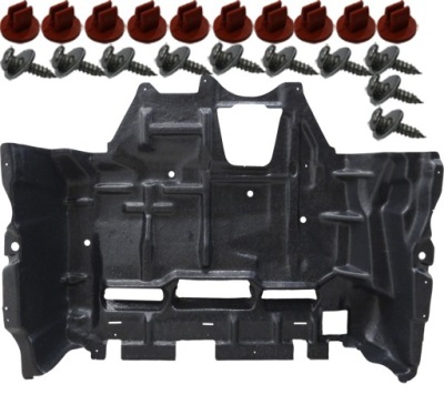 Защита нижняя двигателя клипсы ford transit custom фото №1