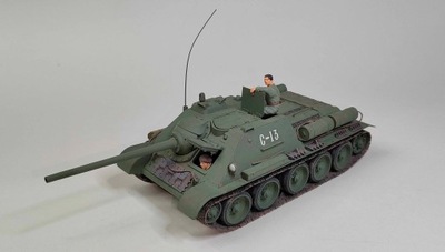 Su-85 z załogą 1/35 sklejony