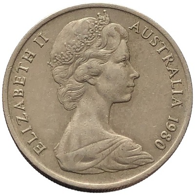 89081. Australia - 10 centów - 1980r.