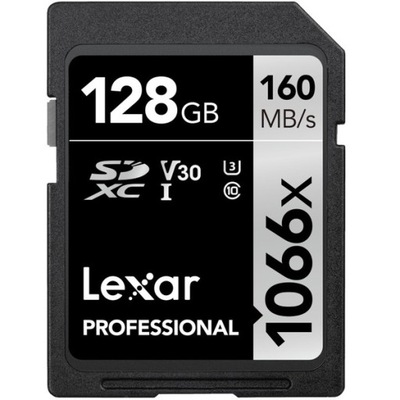 Karta pamięci LEXAR PRO SDXC 128GB 1066x 160MB/s