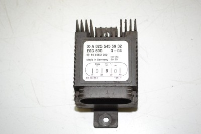 Mercedes w210 e270 cdi kombi lift 01r блок управления вентиляторов 0255455932 фото №1