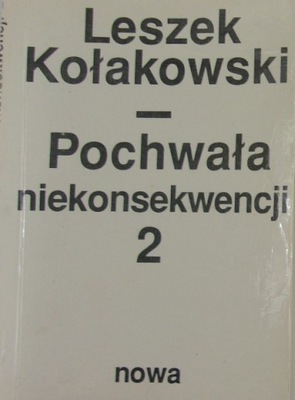 Pochwała niekonsekwencji 2