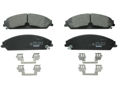 PADS FRONT DODGE CHARGER 3.5-6.4 06-10 CHALLENGER 6.4 11-  