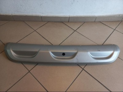 Накладка бампера задня спойлер dacia logan ii 2 mcv фото №1