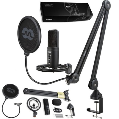2x Mikrofon Mozos PM1000-Pro USB pojemnościowy