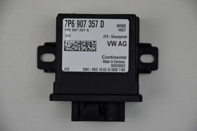 VW AUDI MÓDULO UNIDAD DE CONTROL DE LUZ 7P6907357D  