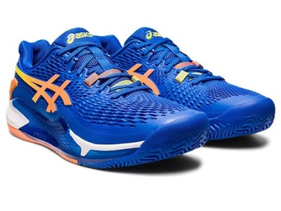 BUTY ASICS RESOLUTION 9 CL TUNA BLUE 960 MEN 46