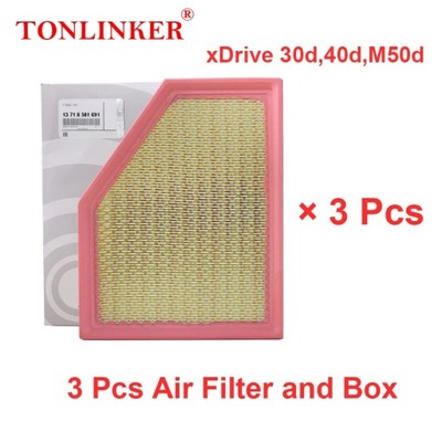 AIR FILTER CABIN FILTER OIL FILTER FOR BMW X5 G05 XDRIVE 25D 30D 40D~27733