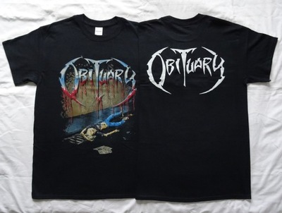 Obituary Slowly We Rot TShirt Official Koszulka Orginał Florida Death Metal