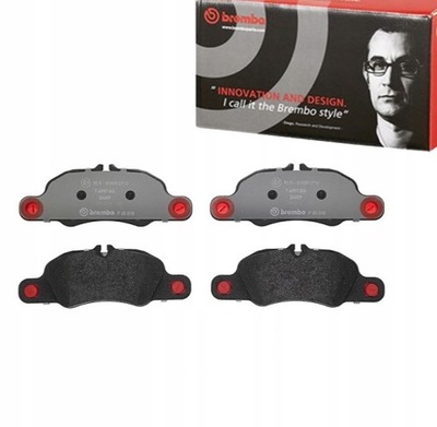 Brembo p 65 018 набор тормозных колодок тормозных, тормоза дисковые фото №1