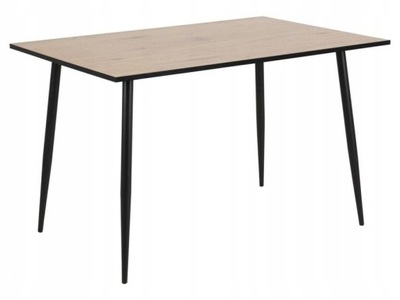 Stół Wilma 120x80 cm jasnobrązowy