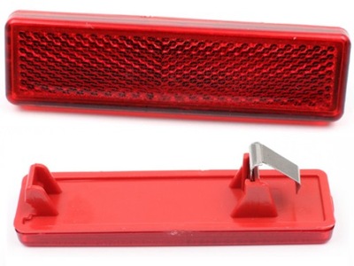 Відбивач w задній бампер l=p do renault master ii iii twizy talento фото №1