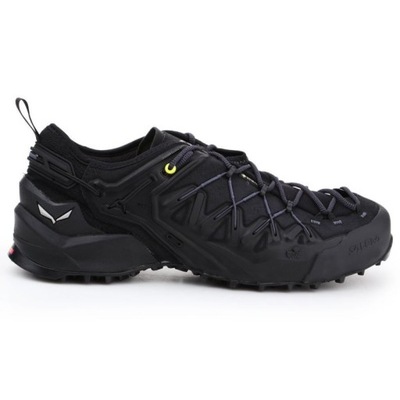 Czarne Zamsz Buty Trekkingowe Salewa r.46,5