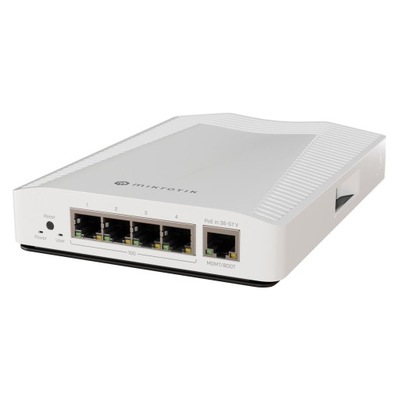 MikroTik Cloud Router Switch CRS304-4XG-IN, 4x 10G GE, 1x GE PoE-In