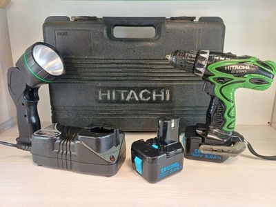 Wkrętarka akumulatorowa Hitachi DS12DVF3 12 V 2x 2,0Ah walizka