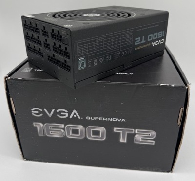 Zasilacz EVGA SuperNOVA 1600 T2 1600 W 80 PLUS Titanium