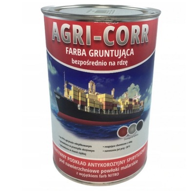 FARBA ANTYKOROZ AGRI-CORR 1L ROJO (1000200010)  