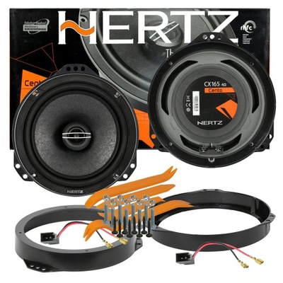 HERTZ ECX CX 165 SPEAKERS OPEL ASTRA F G FRONT DYS  