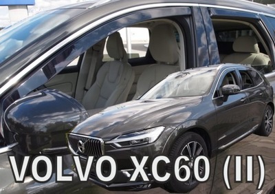 DEFLECTORES HEKO VOLVO XC 60 II 5D DE 2017 4 PIEZAS  