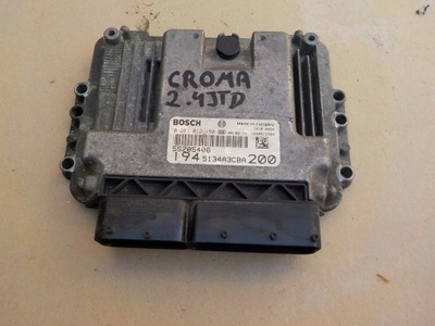 БЛОК УПРАВЛЕНИЯ ДВИГАТЕЛЯ FIAT CROMA II 2,4 JTD 0281012150