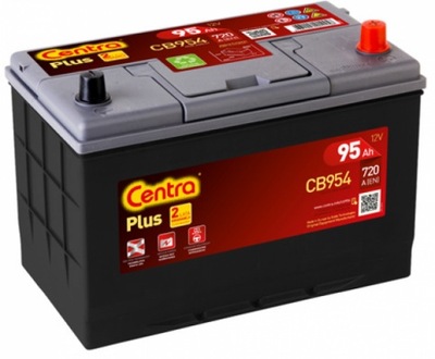 АКУМУЛЯТОР CENTRA PLUS CB955 95AH 720A L+