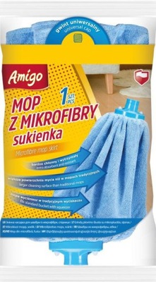 Amigo Wkład Do Mopa Microfibra Sukienka Niebieski