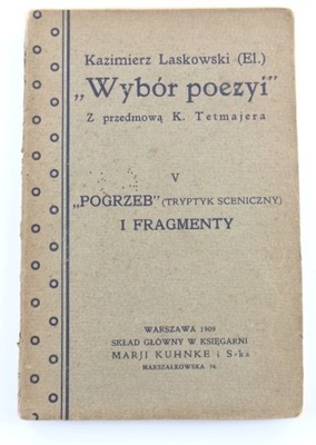 Laskowski Kazimierz, Wybór prac poetyckich