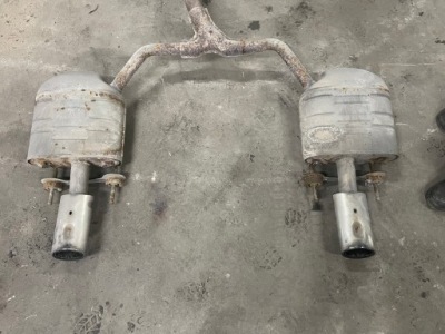 Opel insignia 2.0 turbo гаситель задний фото №1