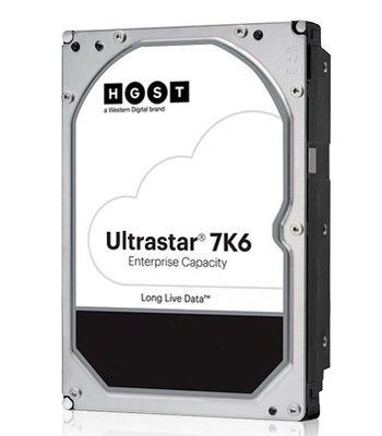 Dysk serwerowy HDD Western Digital Ultrastar DC HC310 (7K6) HUS726T4TALE6L4