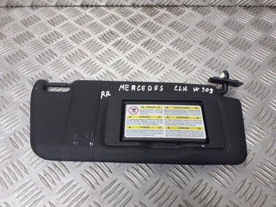 Захист сонцезахисна права mercedes clk w209 фото №1