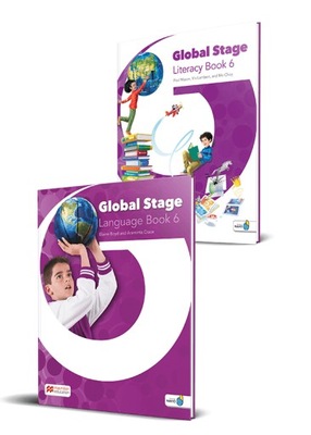 GLOBAL STAGE 6 Zestaw (Literacy Book+Language Book