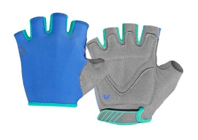 Rękawiczki LIV Franca kr. palce niebieskie L