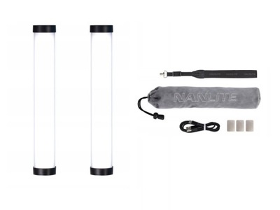 Zestaw Lamp LED NanLite PavoTube II 6C 2-Kit RGB