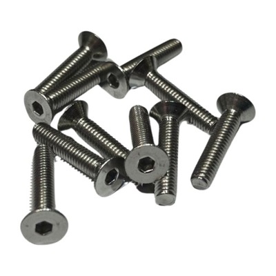 M4x16 Śruby imbusowe DIN 7991 Nierdzewne A2