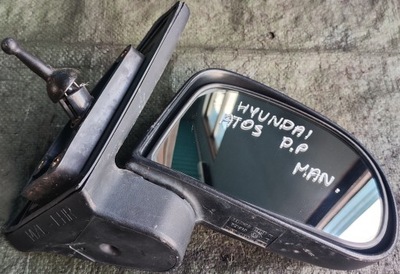 Hyundai atos prime зеркало правое механический фото №1