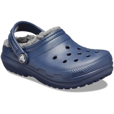 crocs klapki dziecięce chodaki ciepłe futerko